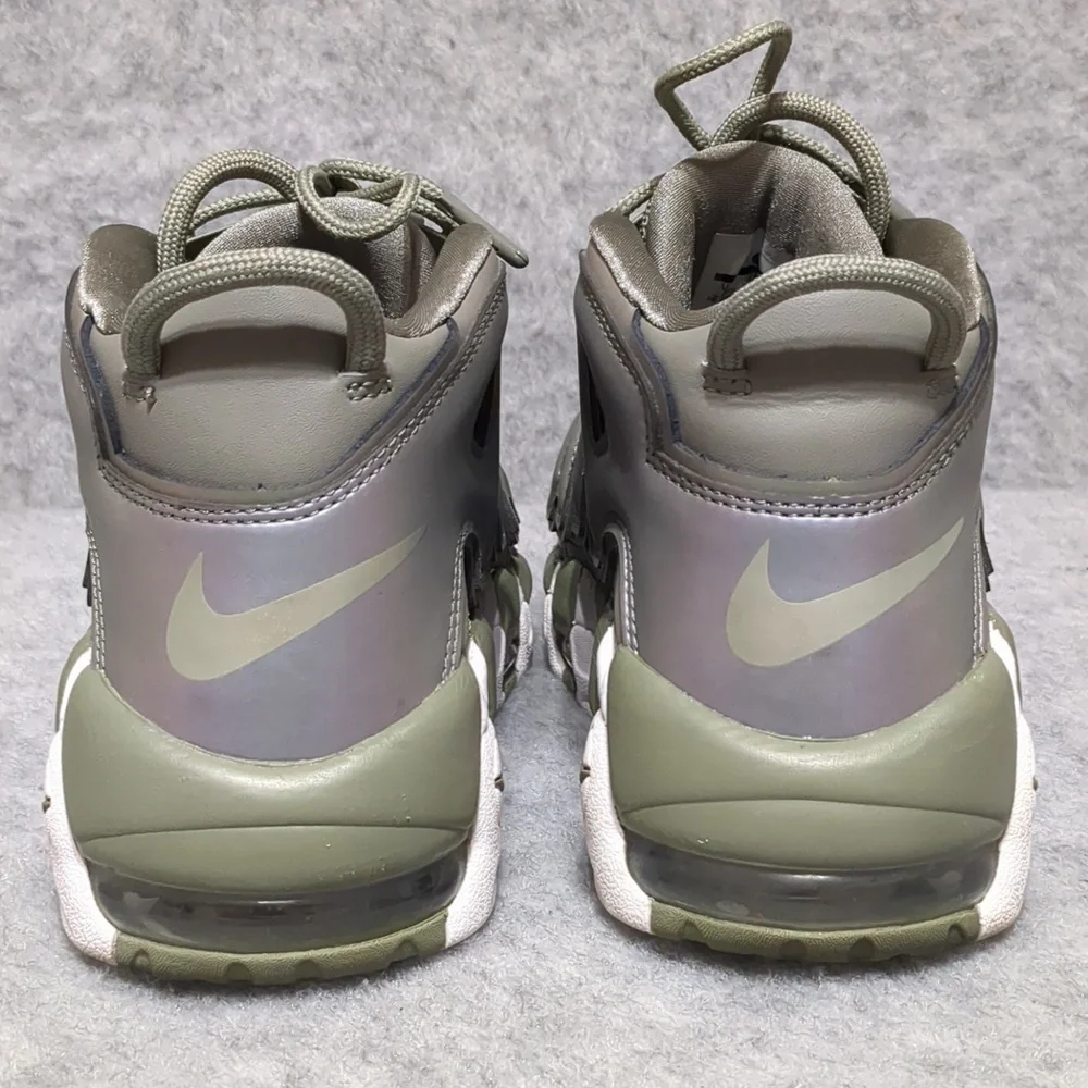 Nike Air More Uptempo Stucco Green Women's Shoes Size 7.5 - Picture 3 of 9